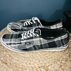 Vans Plaid Sneakers